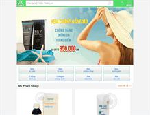 Tablet Screenshot of myphamthaolinh.com
